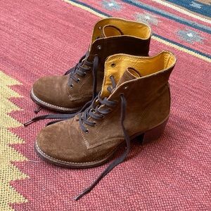 Frye Sabrina Boots Medium Suede
